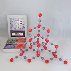 분자구조만들기-석영 결정구조모형