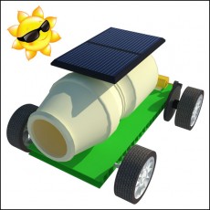 뉴 폐품 재활용 미니 태양광 자동차 만들기(창작용)