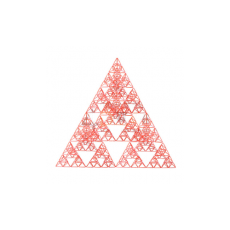 시에르핀스키 피라미드정삼각4단계(구성:2단계16ea)