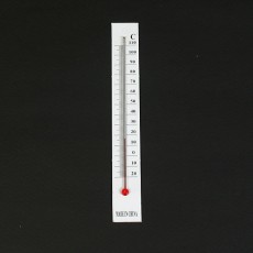 종이 알콜온도계(-20~110℃)-종이온도계