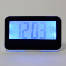블럭 디지털 온도계 탁상시계