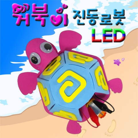 LED 거북이 진동로봇(1인용/5인용)