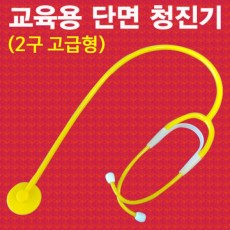 교육용 단면 청진기(2구 고급형)