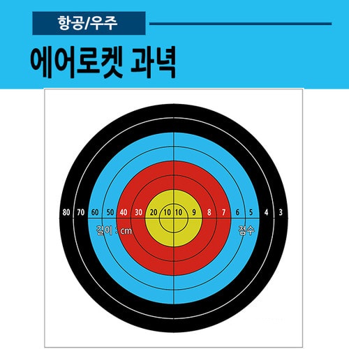 에어로켓(전동글라이더)과녁